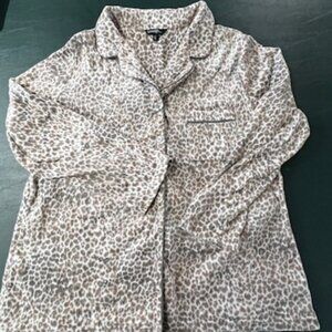 Closet Clearance Classy 2 Piece Plush Animal Print Stretchy Lounge Set